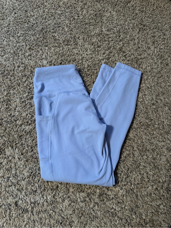 Yogalicious Pants - Yogalicious Light Blue High-Waist Pocket Leggings